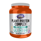 NOW Foods Plant Protein Complex, Creamy Vanilla Powder - 2 lbs. / kompleks białek roślinnych, kremowa wanilia proszek - 2 lb