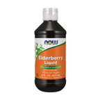 NOW Foods Elderberry Liquid - 8 fl. oz. / bez czarny płyn - 8 fl oz