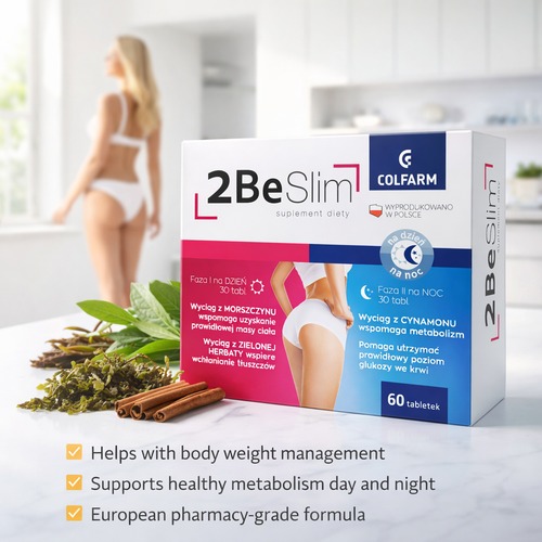 2BeSlim 60 tablets Benefits Polska Apteczka USA