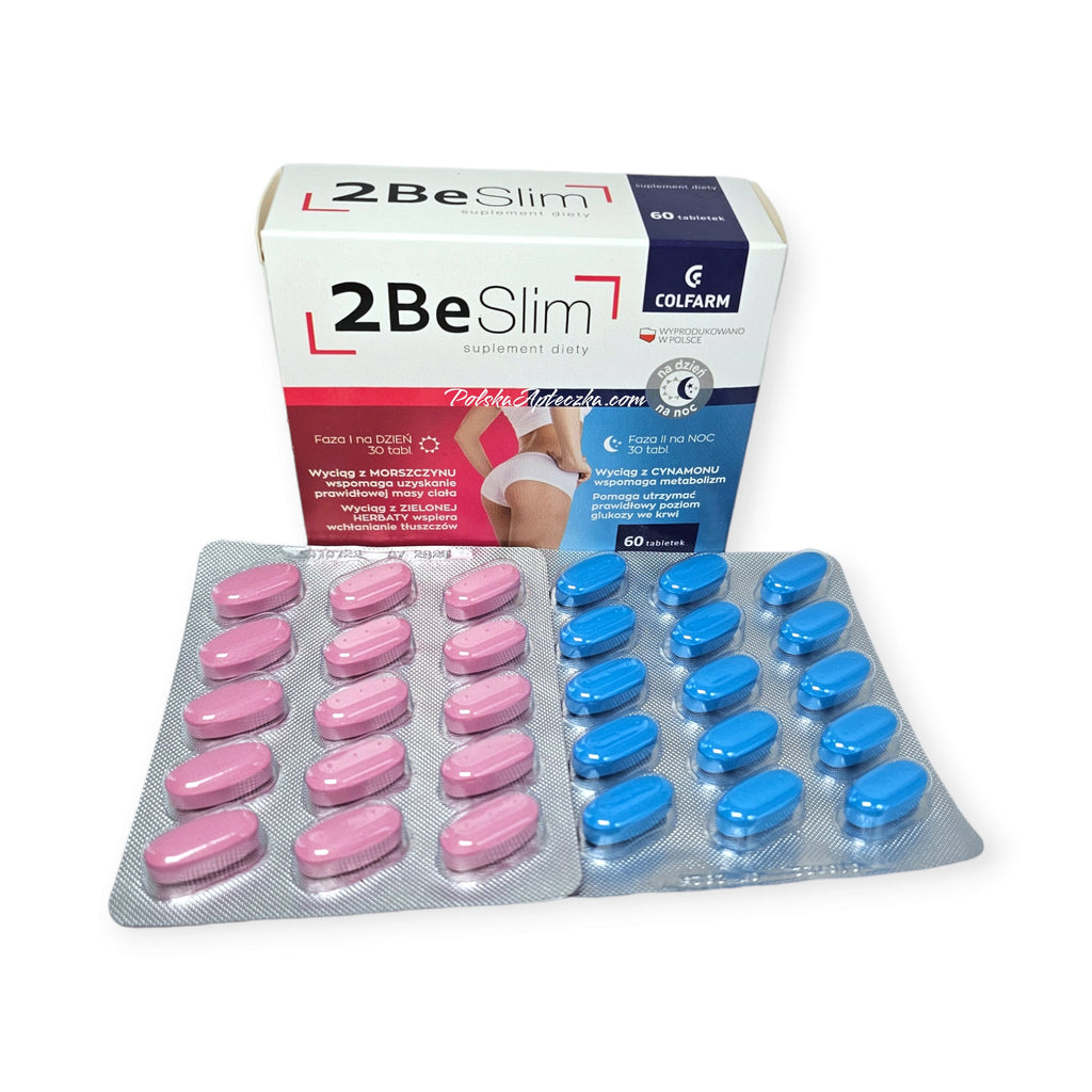 2BeSlim 60 tablets blisterpack Polska Apteczka USA