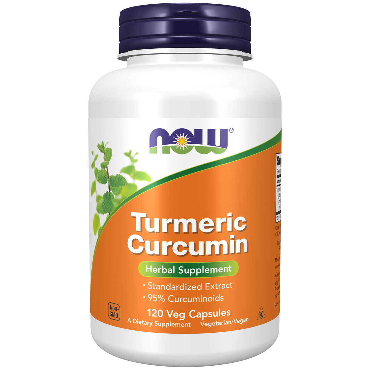 NOW Foods Turmeric Curcumin - 120 Veg Capsules / kurkuma kurkumina - 120 kapsułek roślinnych