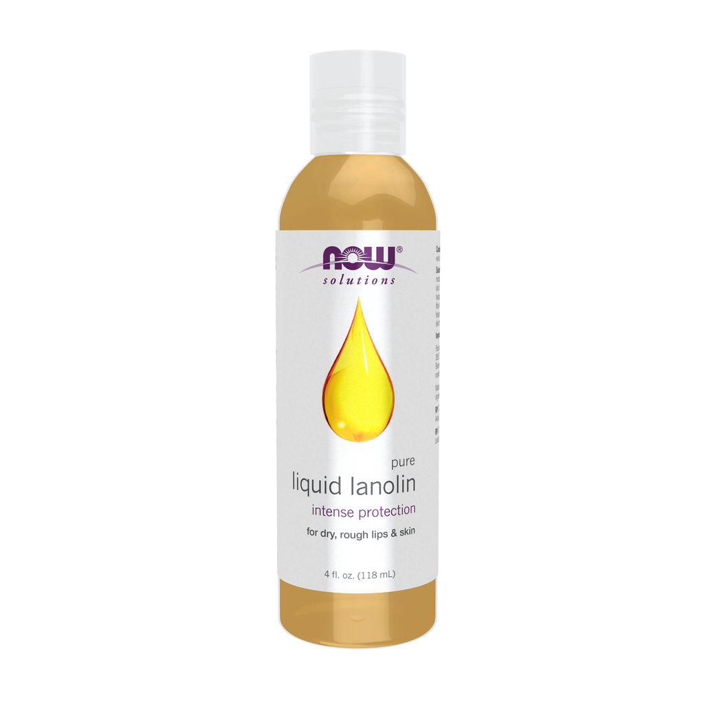 NOW Foods Liquid Lanolin, Pure - 4 oz. / płyn Lanolin, czysty - 4 oz.