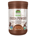 NOW Foods Cocoa Powder, Organic - 12 oz. / kakao w proszku, produkt ekologiczny - 12 oz.