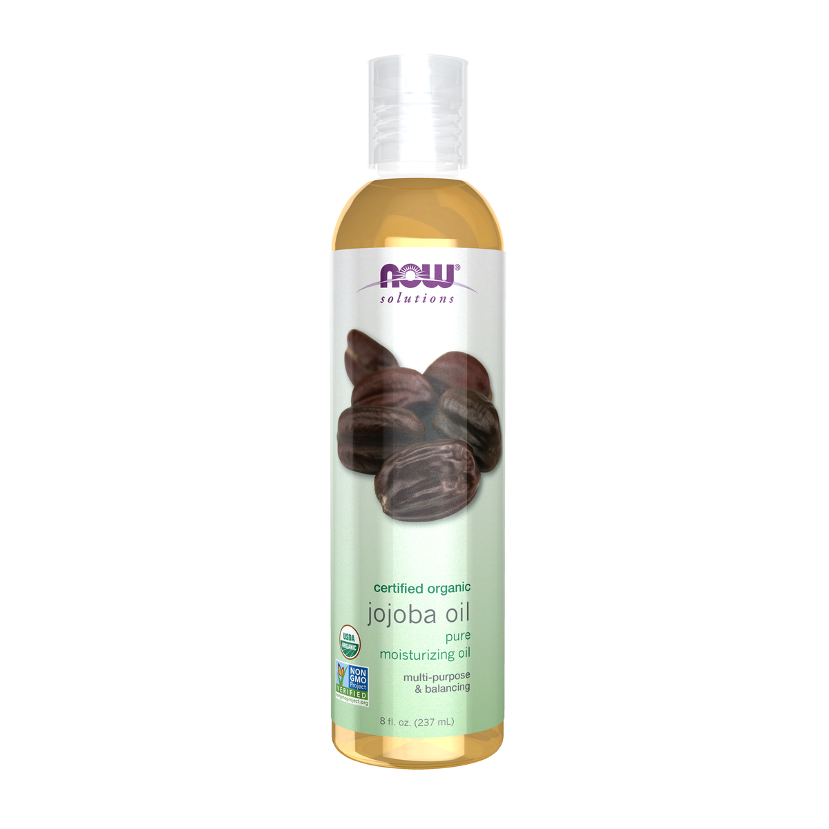 NOW Foods Jojoba Oil, Organic - 8 fl. oz. / olej jojoba, produkt ekologiczny - 8 fl oz