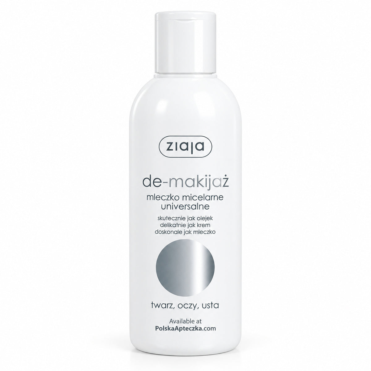 Universal Micellar Cleansing Milk 200ml - Ziaja product packaging on a white background