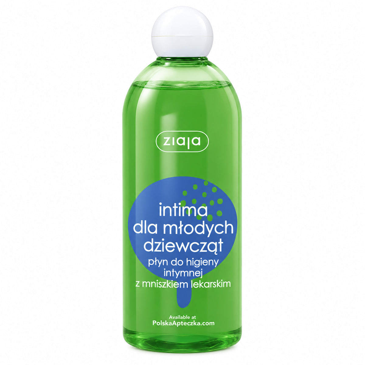 Intima Dandelion Intimate Wash 500ml - Ziaja product packaging on a white background