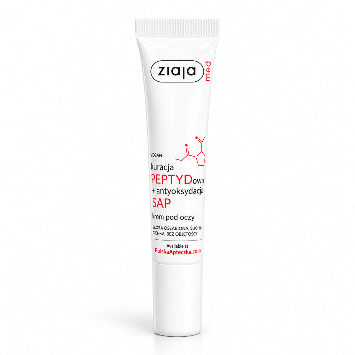 Med Peptide Eye Cream 15ml - Ziaja product packaging on a white background