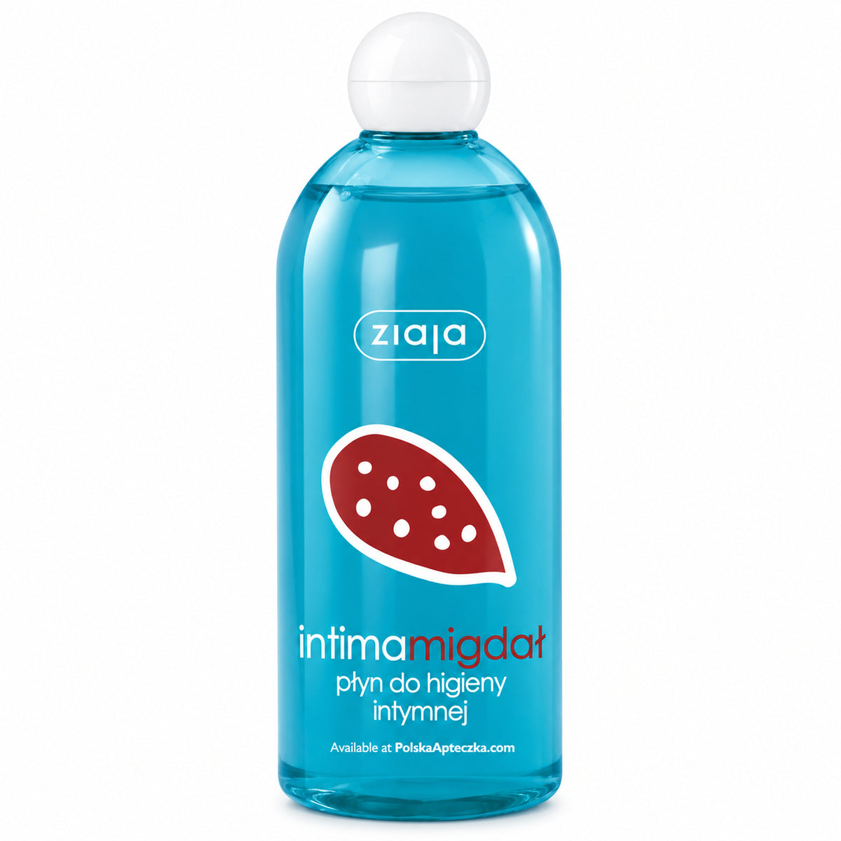 Intima Almond Intimate Wash 500ml - Ziaja product packaging on a white background