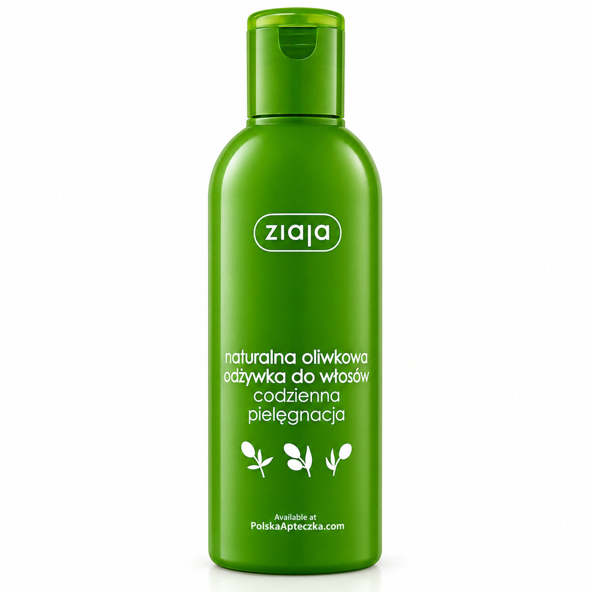 Olive Oil Daily Hair Conditioner 200ml - Ziaja product packaging on a white background