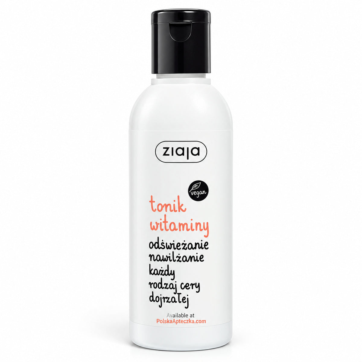 Vitamin Facial Toner for Mature Skin 200ml - Ziaja product packaging on a white background