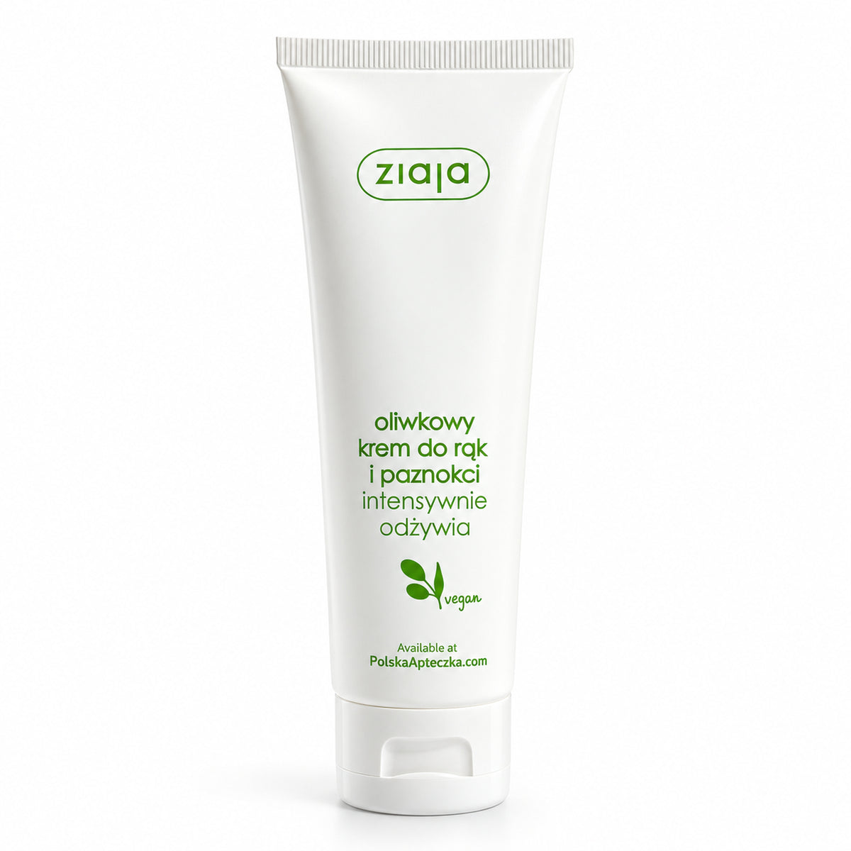 Olive Oil Hand & Nail Cream 80ml - Ziaja product packaging on a white background