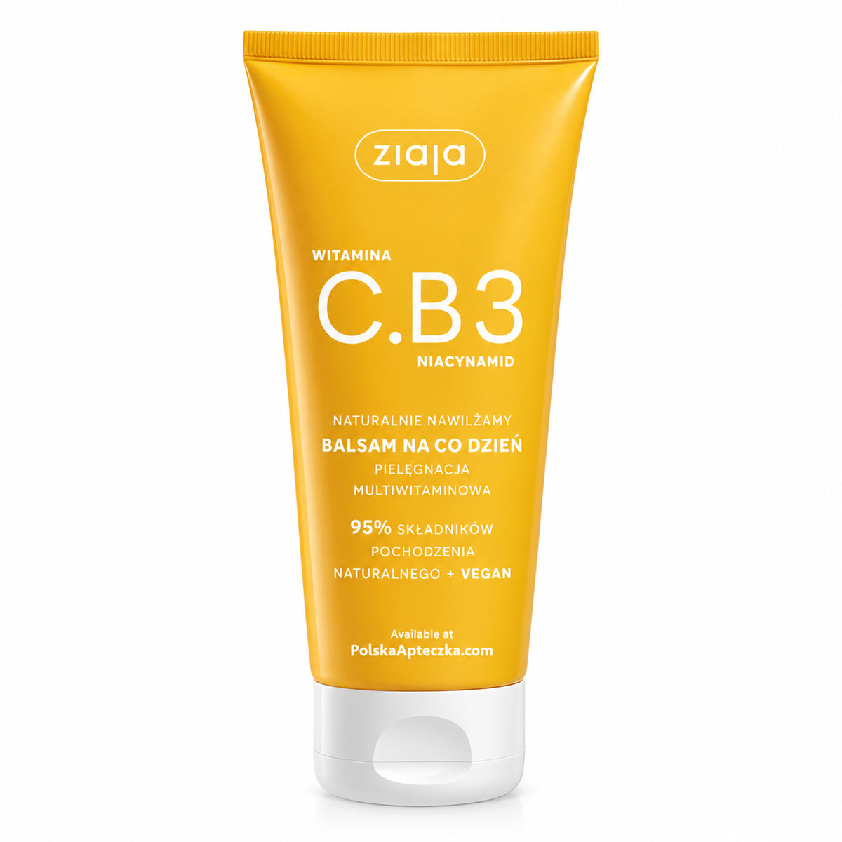Vitamin C.B3 Niacinamide Body Lotion 200ml - Ziaja product packaging on a white background