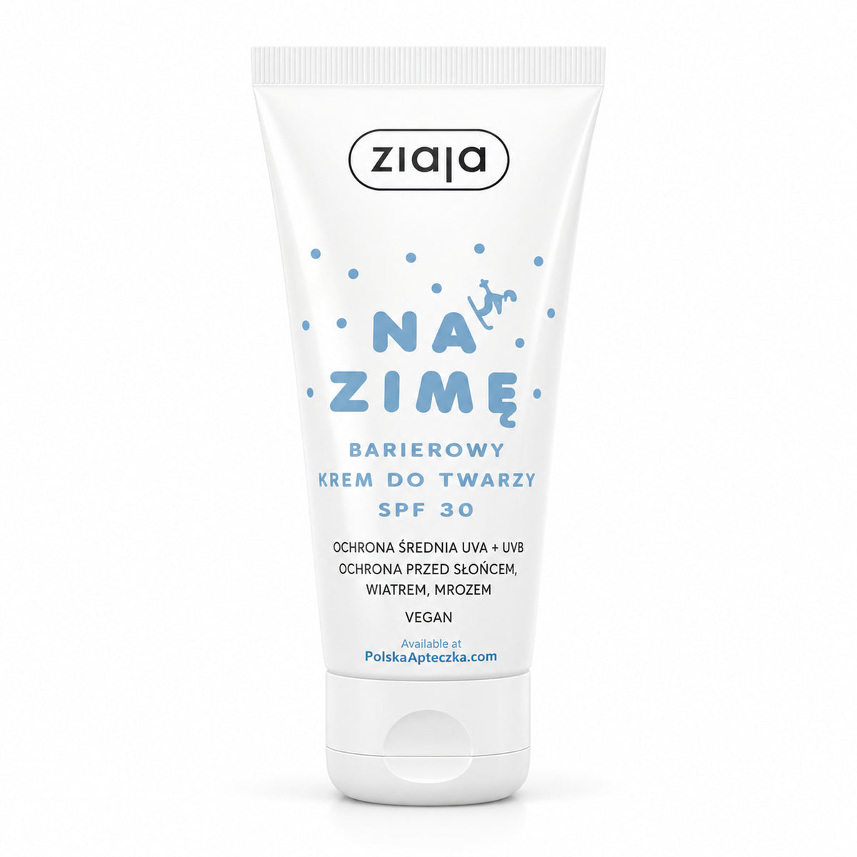 Winter Barrier Face Cream SPF 30 50ml - Ziaja product packaging on a white background
