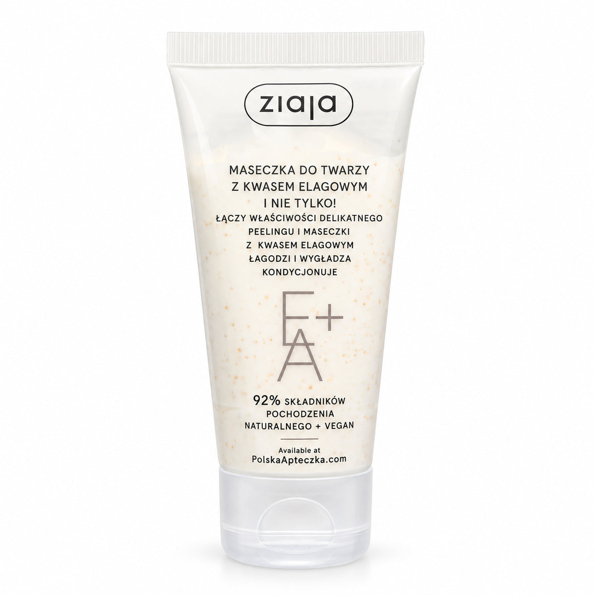 Ellagic Acid Soothing Face Mask 55ml - Ziaja product packaging on a white background