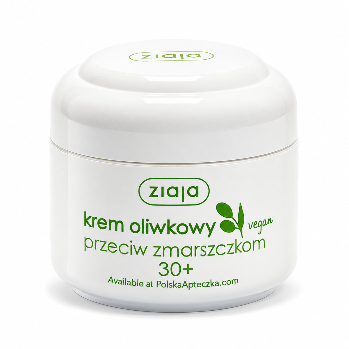 Olive Oil Anti-Wrinkle Face Cream 50ml - Ziaja product packaging on a white background