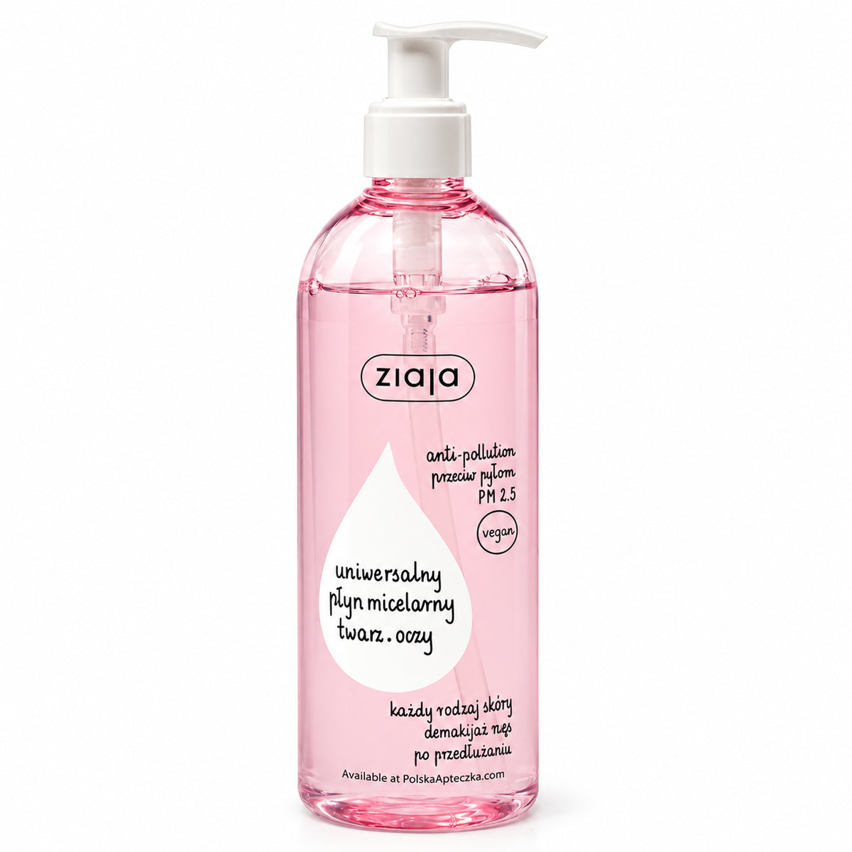 Universal Micellar Water 390ml - Ziaja product packaging on a white background
