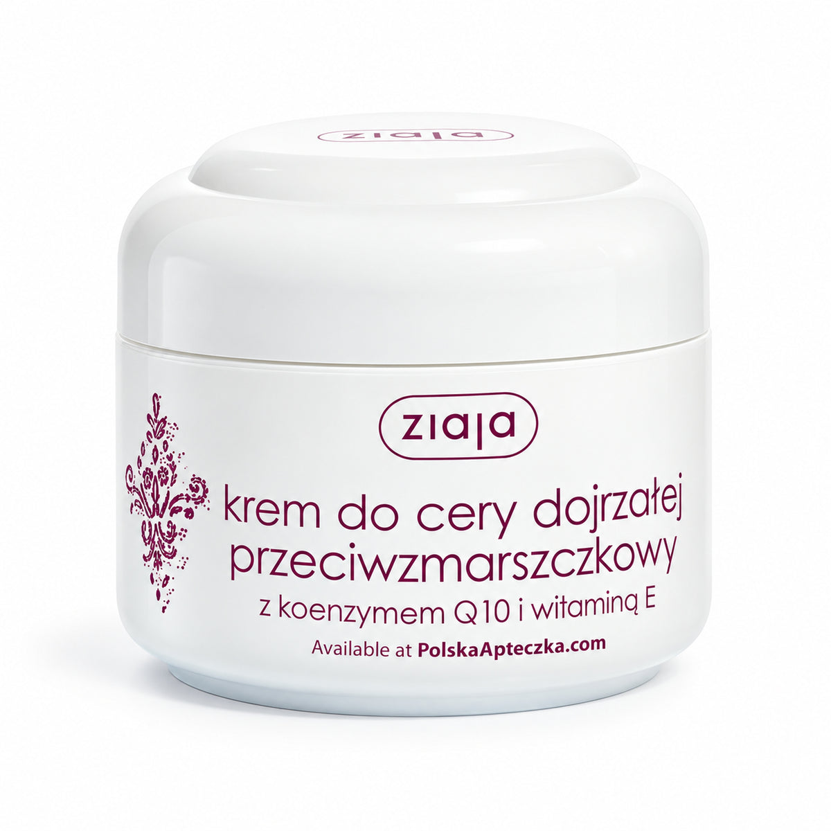Rich Anti-Wrinkle Face Cream 50ml - Ziaja product packaging on a white background