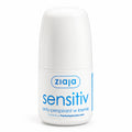 Sensitive Cream Antiperspirant Roll-On 60ml - Ziaja product packaging on a white background