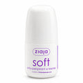 Soft Cream Antiperspirant Roll-On 60ml - Ziaja product packaging on a white background