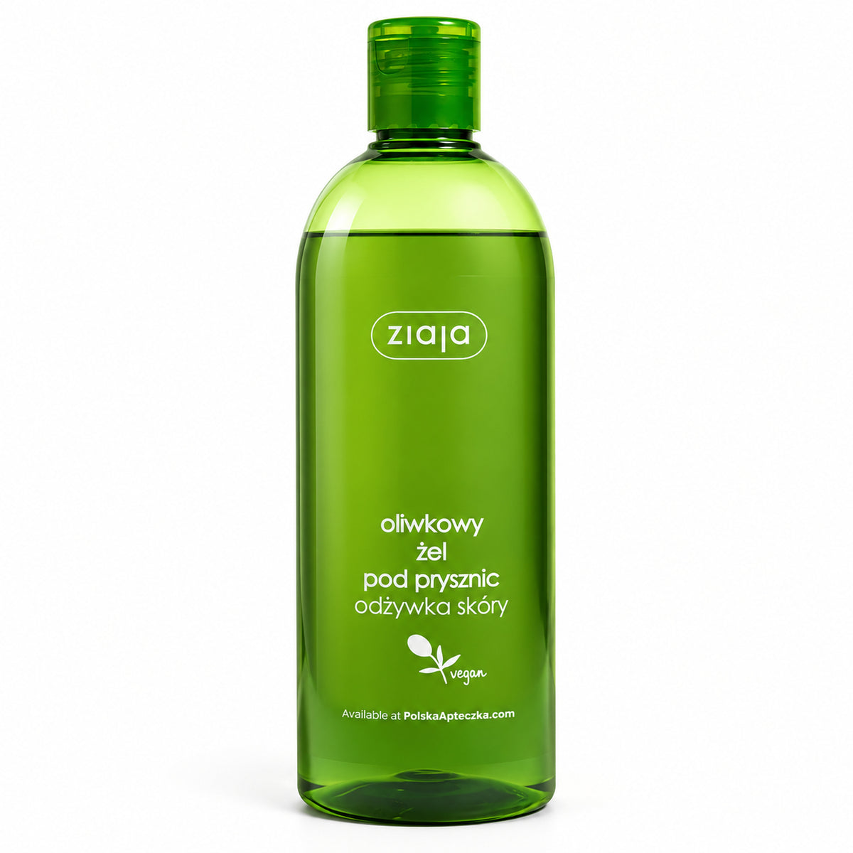 Olive Oil Shower Soap 500ml - Ziaja product packaging on a white background