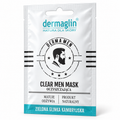 Dermaglin Clear Men Cleansing Green Clay Face Mask 20 g | Dermaglin Clear Men Oczyszczająca maseczka do twarzy 20 g