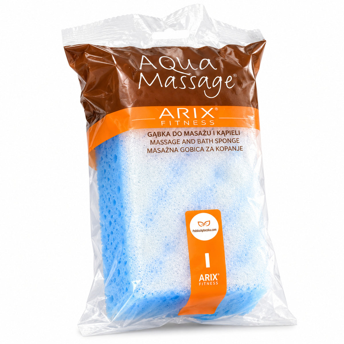 Fitness Bath & Massage Sponge, 1 pc – ARIX / Fitness – Gąbka do kąpieli i masażu, 1 szt.