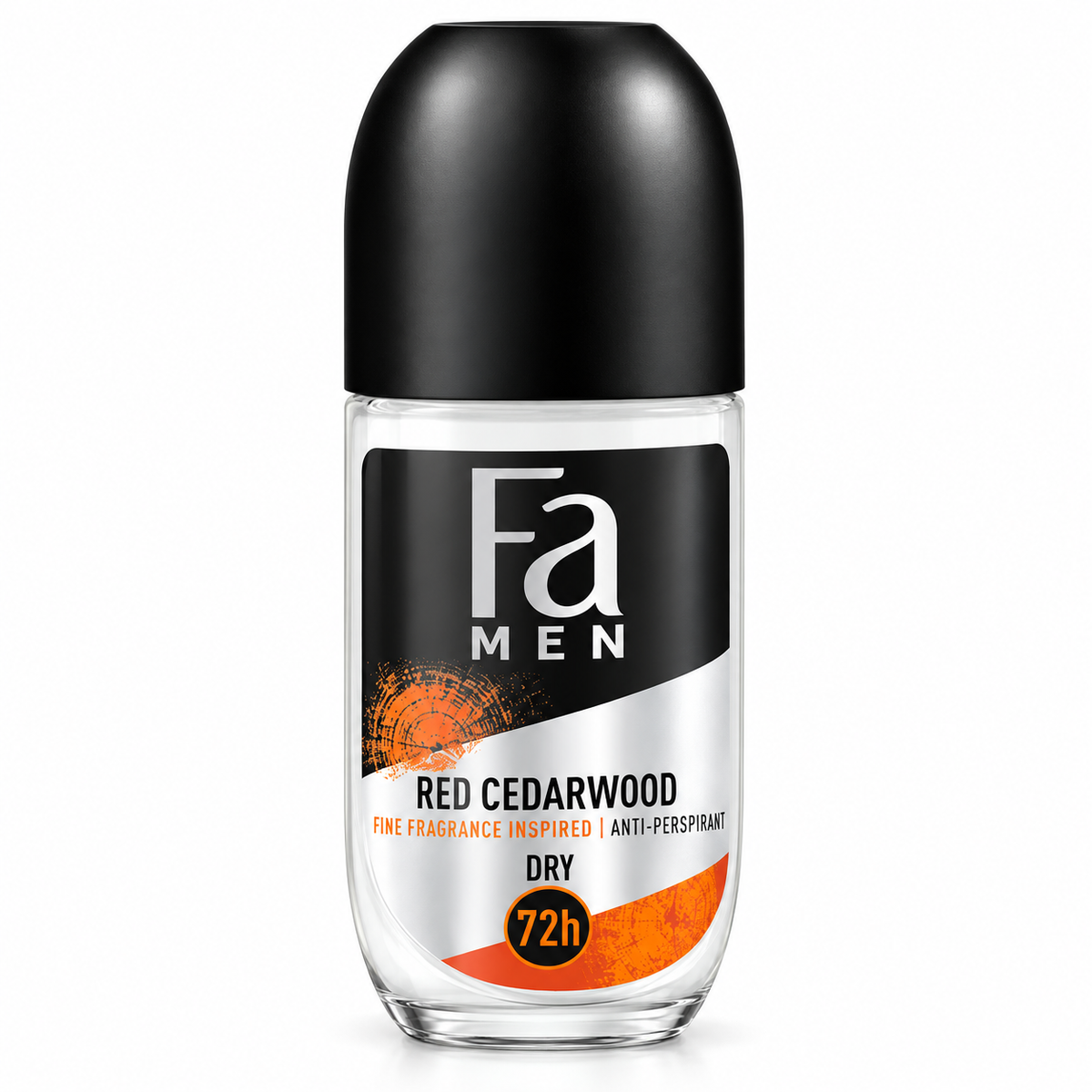 Fa Men Red Cedarwood Roll-On Antiperspirant, 50 ml | Fa Men Red Cedarwood antyperspirant w kulce dla mężczyzn, 50 ml