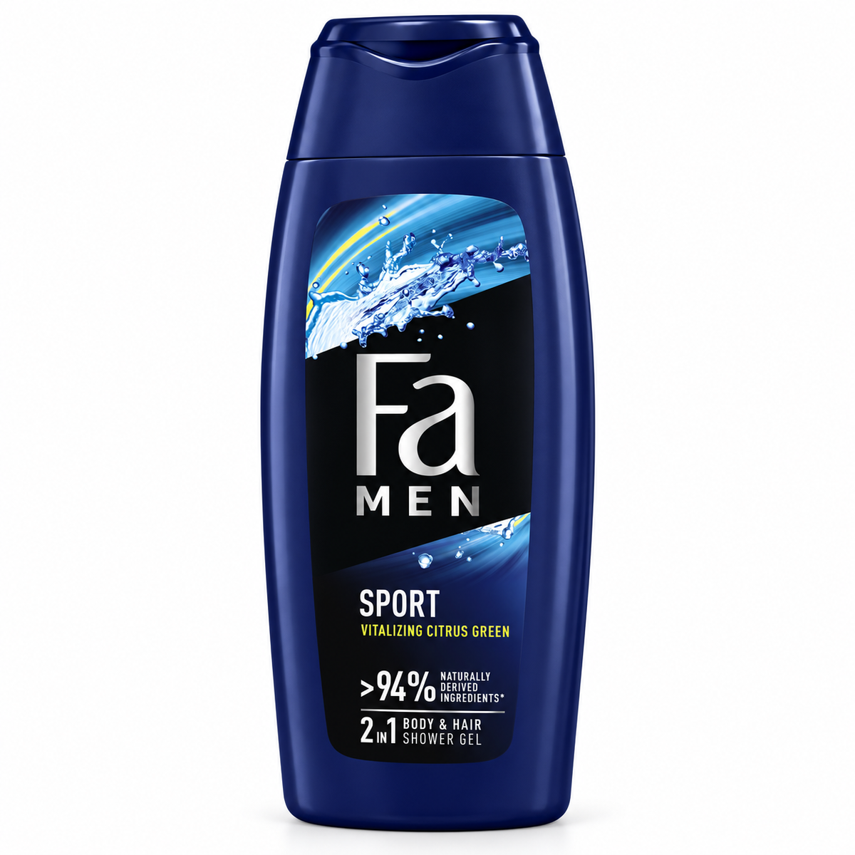 Fa Men Sport 2-in-1 Body & Hair Shower Gel, 400 ml | Fa Men Sport Active żel pod prysznic 2 w 1 do ciała i włosów, 400 ml