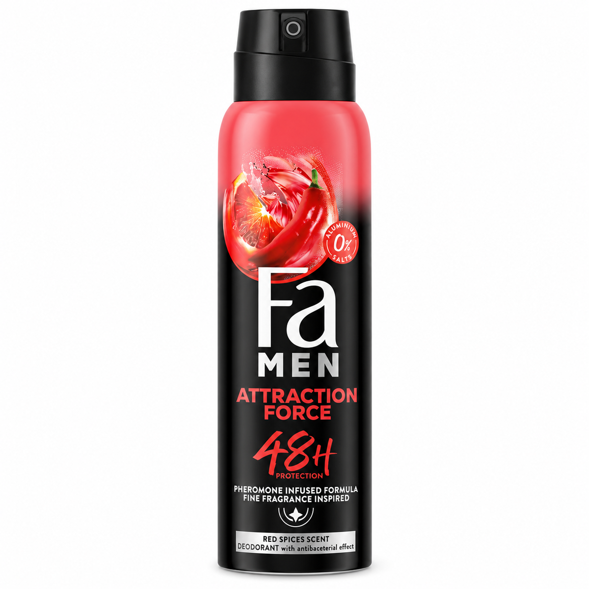 Fa Men Attraction Force Deodorant Spray, 150 ml | Fa Men Attraction Force dezodorant w sprayu dla mężczyzn, 150 ml