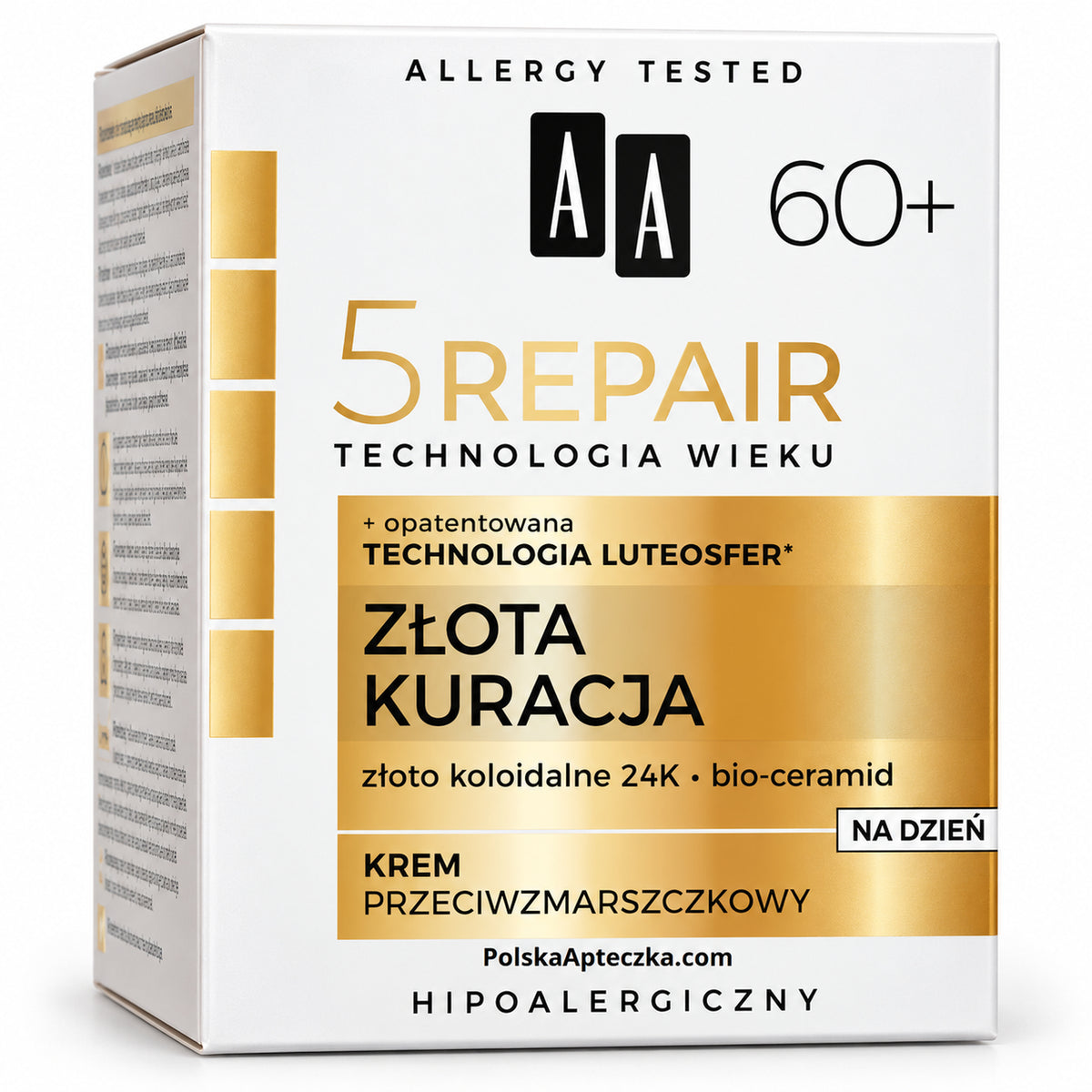 Age Technology 60+ Anti-Wrinkle Day Cream UVA/UVB, 50 ml – AA / Technologia Wieku 60+ Krem przeciwzmarszczkowy na dzień UVA/UVB, 50 ml – AA