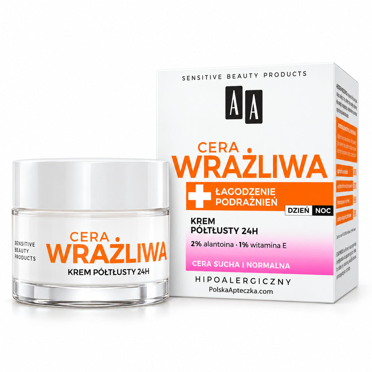 Age Technology Semi-Rich Face Cream, 50 ml – AA / Technologia Wieku Krem półtłusty do twarzy, 50 ml – AA