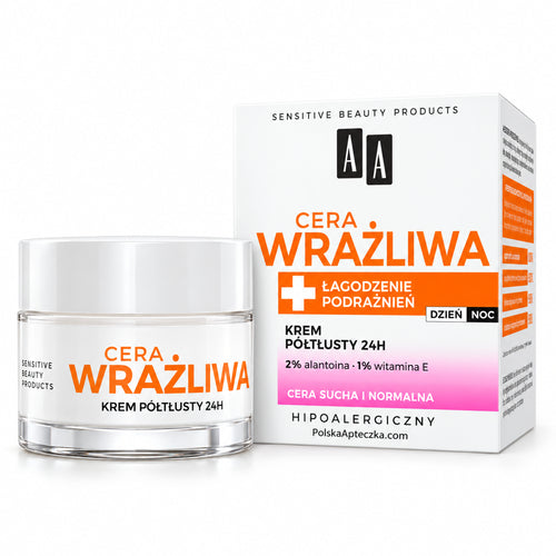 Age Technology Semi-Rich Face Cream, 50 ml – AA / Technologia Wieku Krem półtłusty do twarzy, 50 ml – AA
