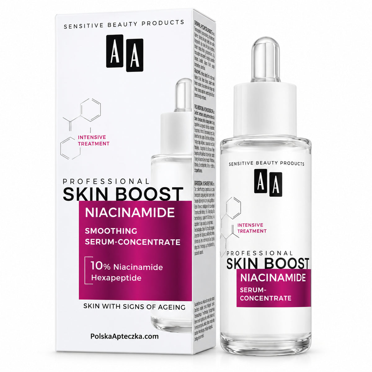 Skin Boost Niacinamide Smoothing Serum, 30 ml – AA / Skin Boost Serum wygładzające z niacynamidem, 30 ml – AA