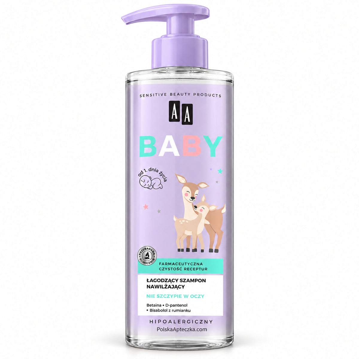 Baby Soft Soothing & Moisturizing Shampoo, 250 ml – AA / Baby Soft Łagodny szampon nawilżający, 250 ml – AA
