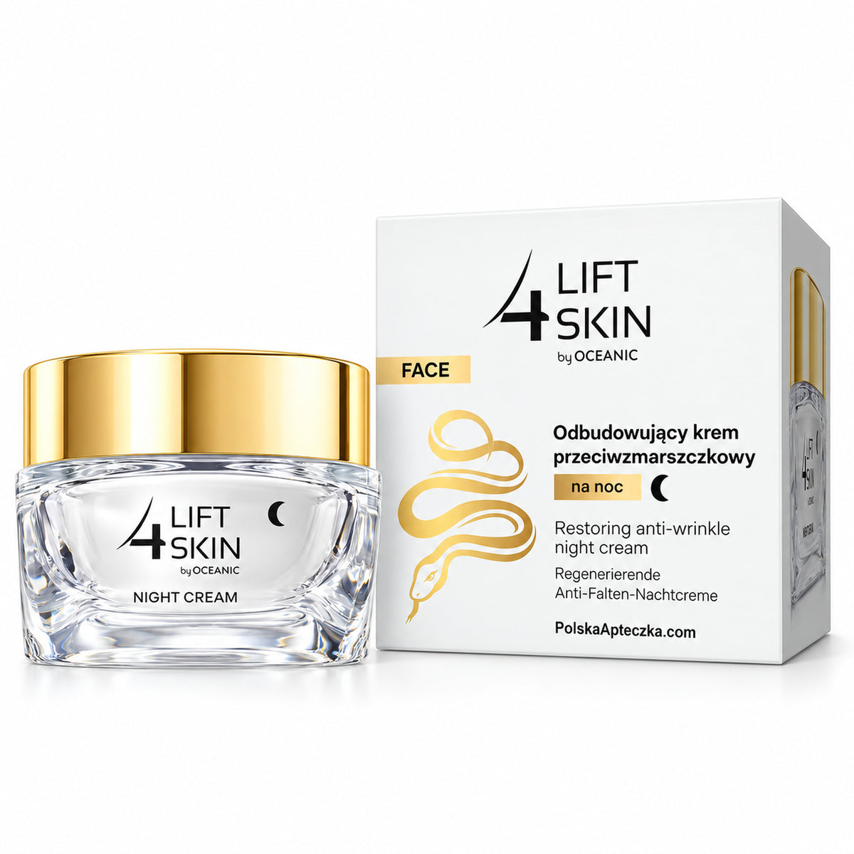 AA Oceanic, Lift4Skin Odbudowujący krem przeciwzmarszczkowy na noc 50ml / Lift4Skin Odbudowujący krem przeciwzmarszczkowy na noc, 50 ml – AA