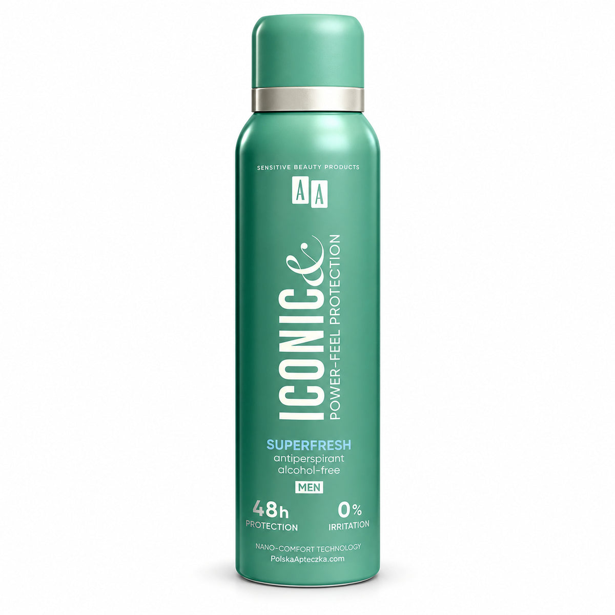 Iconic Superfresh Men's Antiperspirant Spray, 150 ml – AA / Iconic Superfresh Antyperspirant w sprayu dla mężczyzn, 150 ml – AA