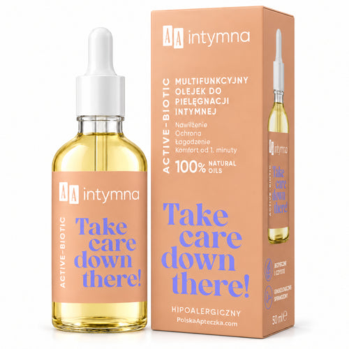 Intymna Active-Biotic Intimate Care Oil, 50 ml – AA / Intymna Active-Biotic Olejek do pielęgnacji intymnej, 50 ml – AA