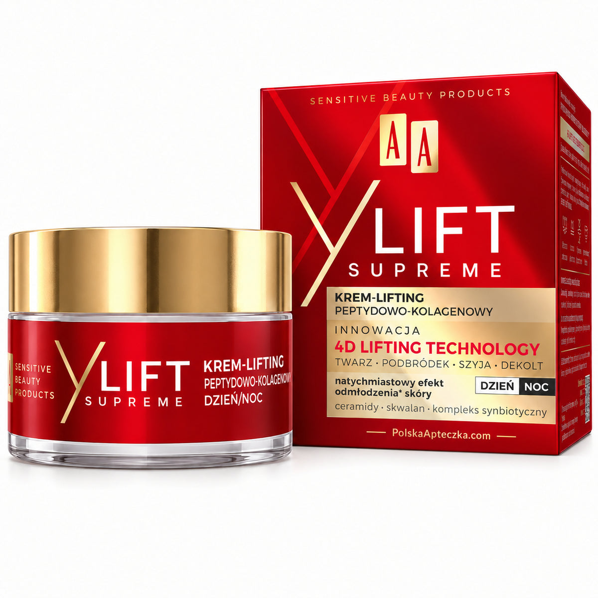Y Lift Supreme Firming Peptide Cream, 50 ml – AA / Y Lift Supreme Ujędrniający krem peptydowy, 50 ml – AA