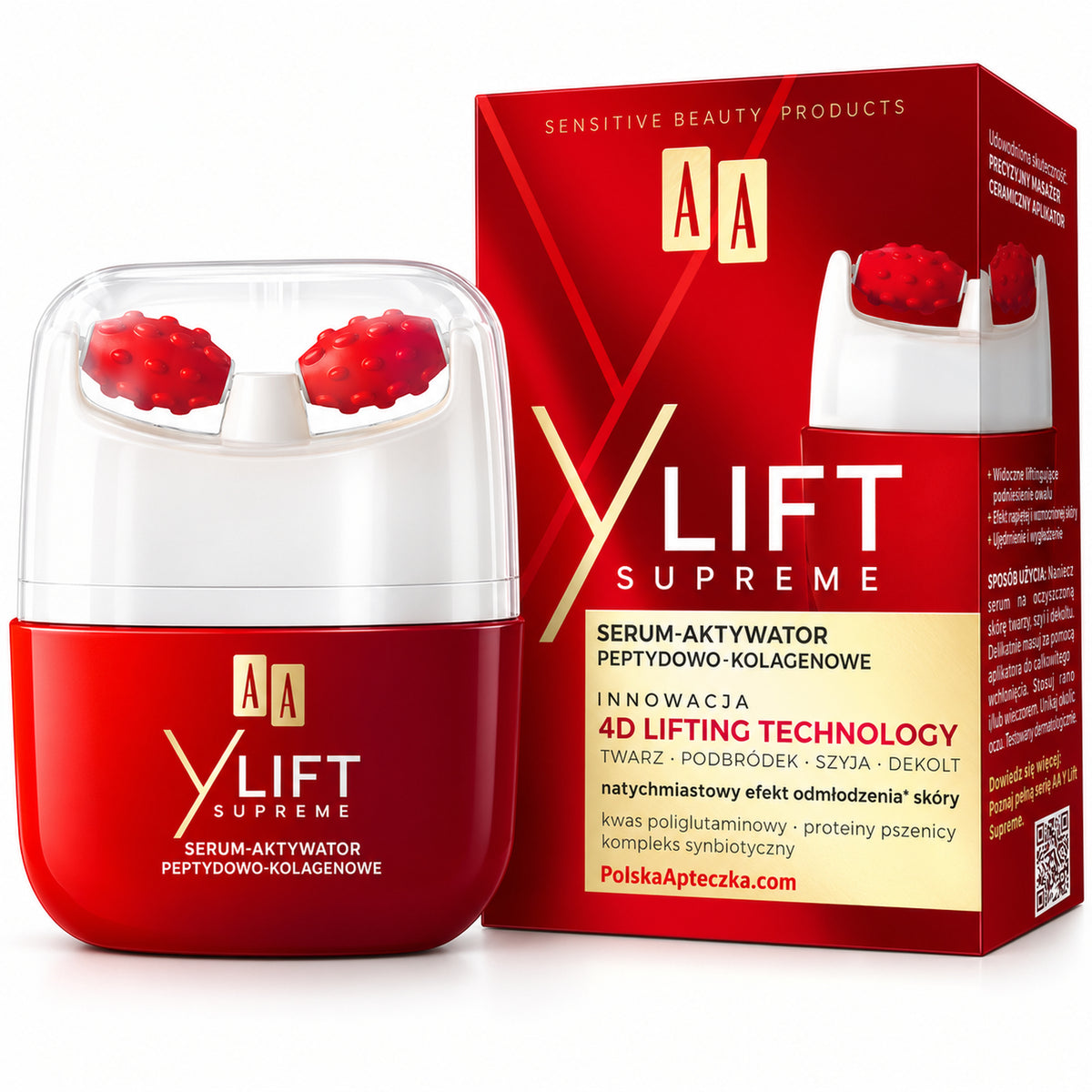 Y Lift Supreme Firming Peptide Serum, 40 ml – AA / Y Lift Supreme Ujędrniające serum peptydowe, 40 ml – AA