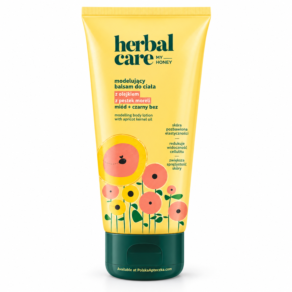 Farmona Herbal Care Honey & Elderberry Shaping Body Balm with Apricot Kernel Oil, 200 ml / Miód i czarny bez – Modelujący balsam do ciała z olejkiem z pestek moreli, 200 ml