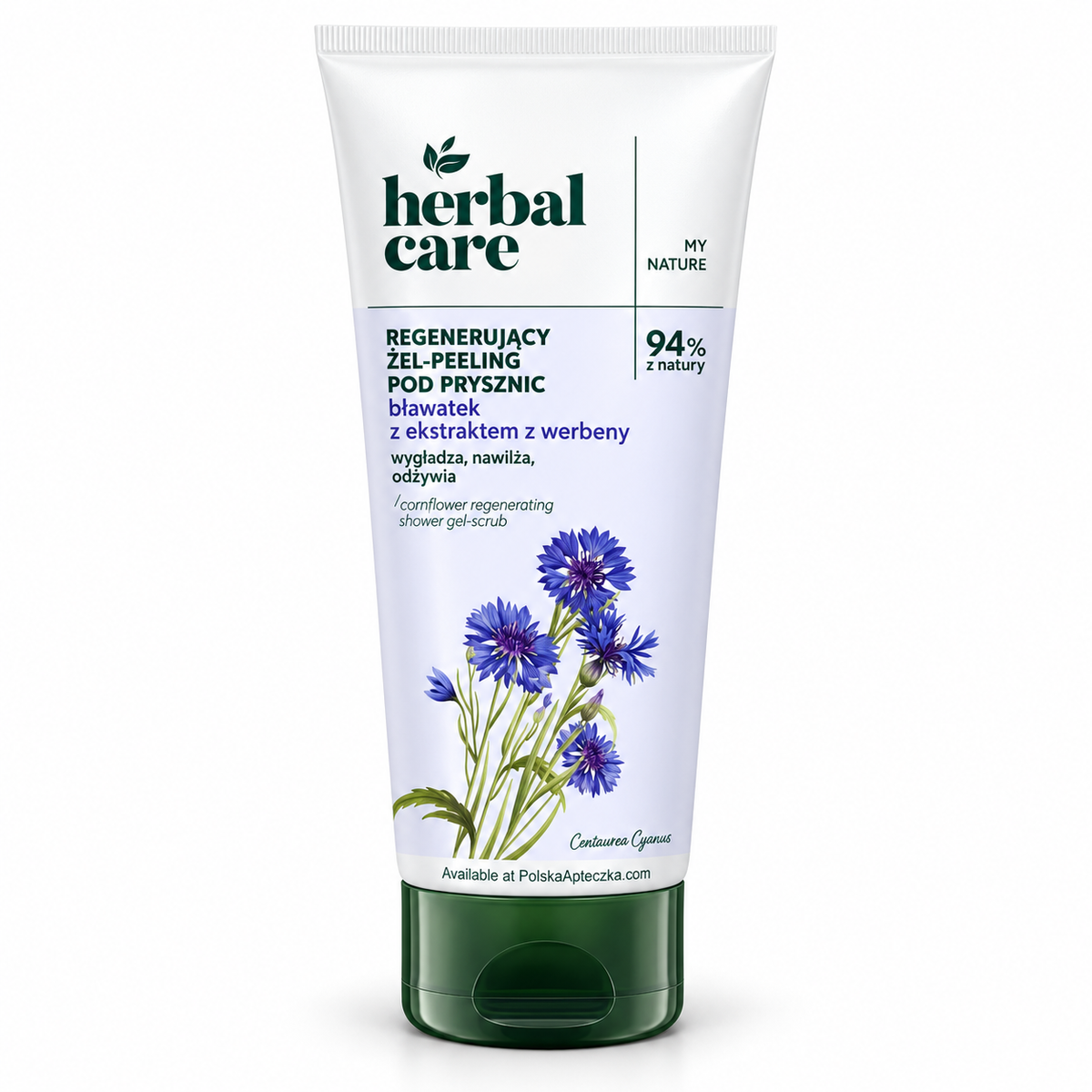 Farmona Herbal Care Cornflower Regenerating Shower Gel Scrub, 200 ml / Chaber – Regenerujący żel-peeling pod prysznic, 200 ml