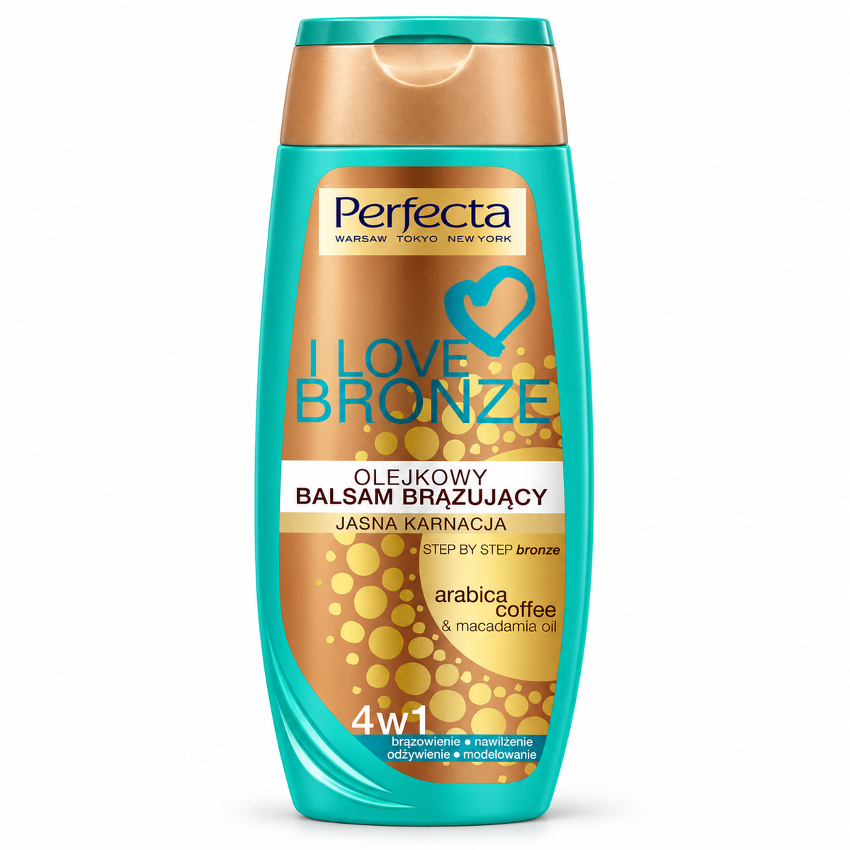 Perfecta I Love Bronze Bronzing Body Balm Fair Skin 250 ml | Perfecta I Love Bronze Olejkowy balsam brązujący jasna karnacja 250 ml