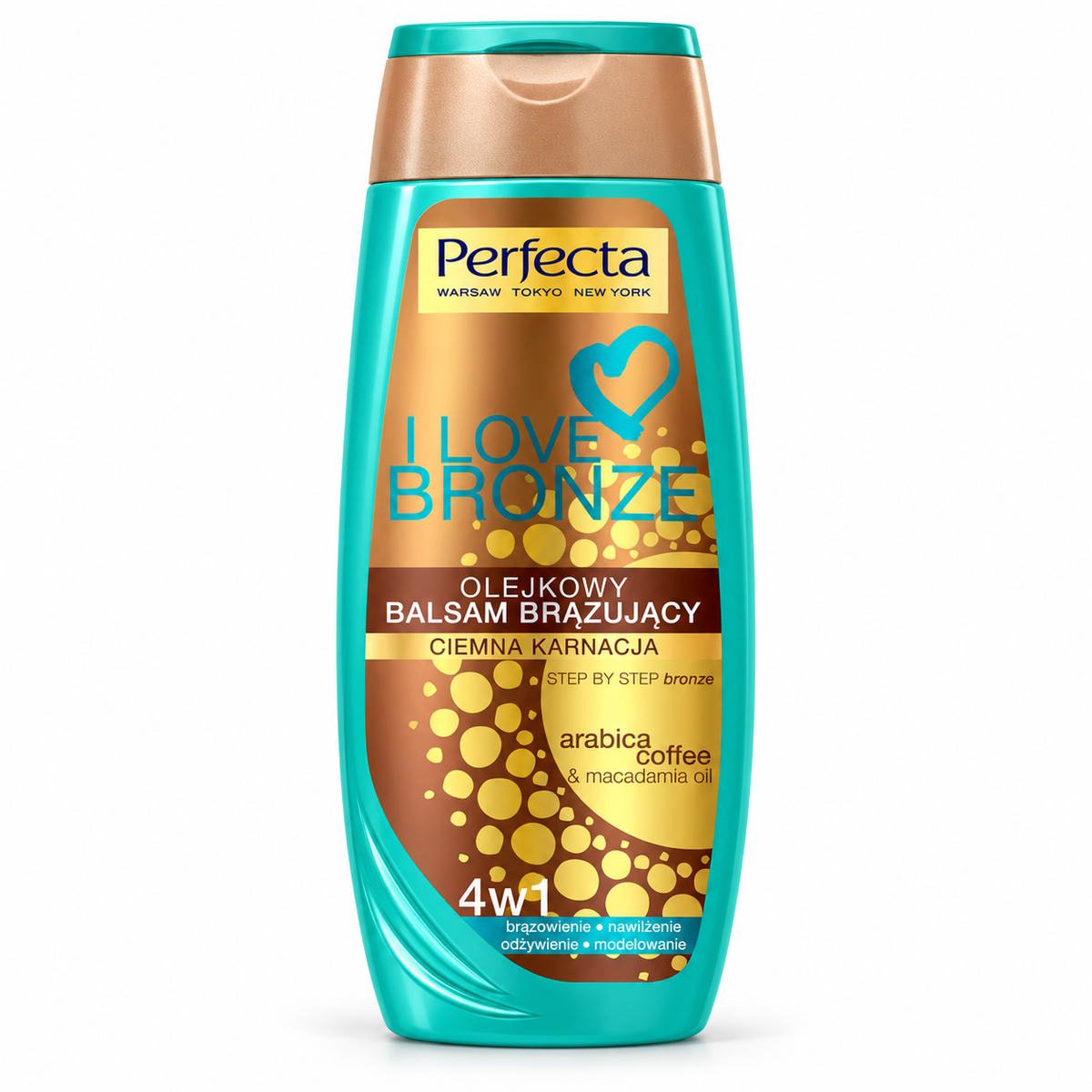 Perfecta I Love Bronze Bronzing Body Balm Dark Skin 250 ml | Perfecta I Love Bronze Olejkowy balsam brązujący ciemna karnacja 250 ml