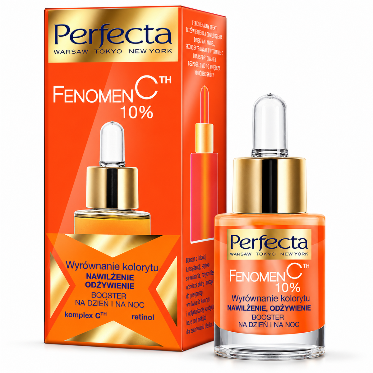 Perfecta Fenomen C TH 10% Day & Night Booster 15 ml | Perfecta Fenomen C TH 10% Booster na dzień i noc 15 ml
