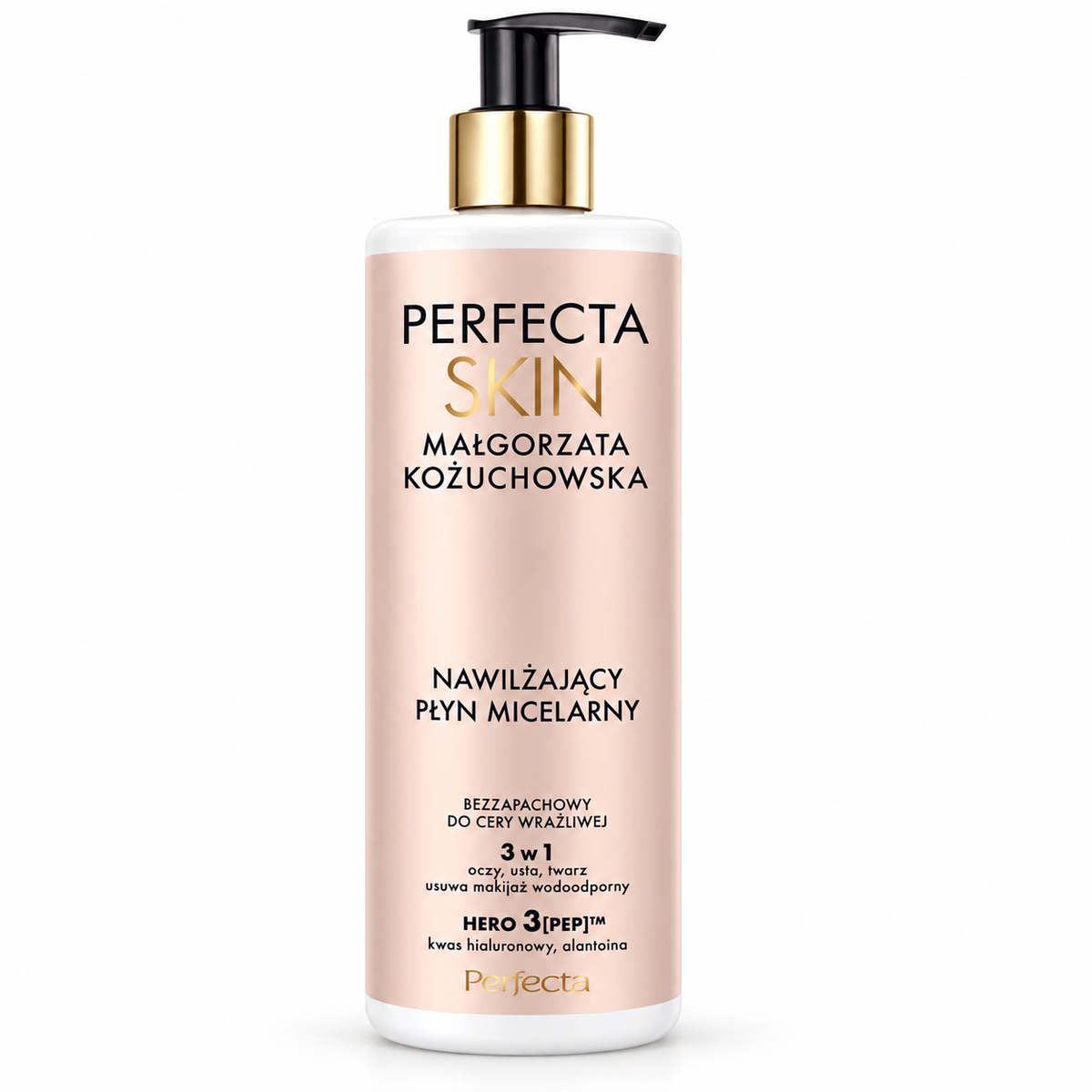 Perfecta Skin 3-in-1 Hydrating Micellar Water 400 ml | Perfecta Skin Nawilżający płyn micelarny 3w1 400 ml