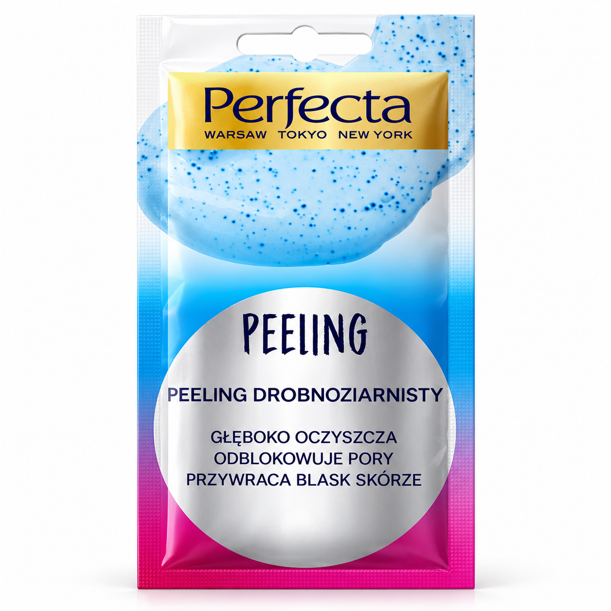 Perfecta Fine-Grain Mineral Face Scrub 10 ml | Perfecta Drobnoziarnisty peeling mineralny do twarzy 10 ml
