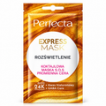 Perfecta Express Mask Gold & Hyaluronic Acid Radiance Mask 8 ml | Perfecta Express Mask Rozświetlająca maska ze złotem i kwasem hialuronowym 8 ml