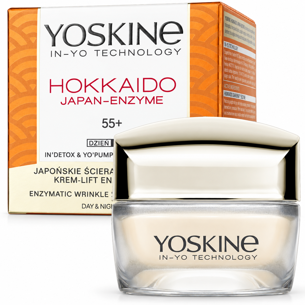 Yoskine Hokkaido 55+ Firming Day & Night Cream 50 ml | Yoskine Hokkaido 55+ Krem ujędrniający na dzień i noc 50 ml