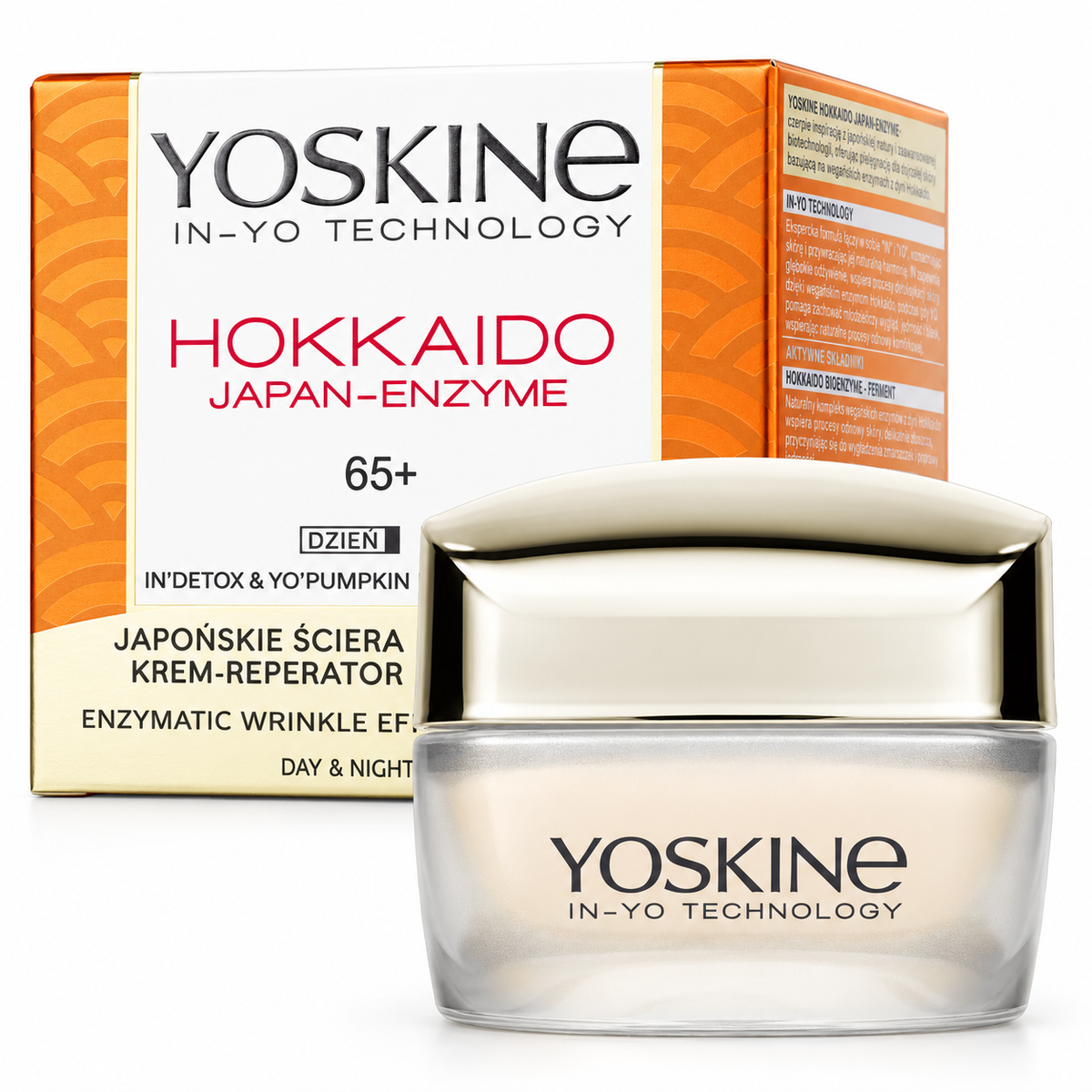 Yoskine Hokkaido 65+ Restoring Day & Night Cream 50 ml | Yoskine Hokkaido 65+ Krem regenerujący na dzień i noc 50 ml