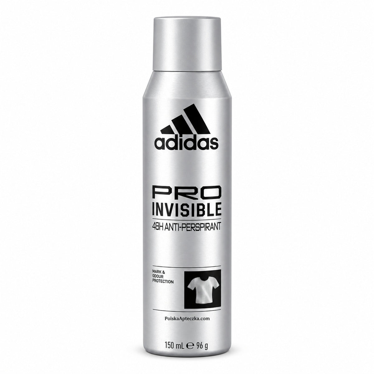 Pro Invisible Men's Antiperspirant Spray, 150 ml – Adidas / Pro Invisible Antyperspirant w sprayu dla mężczyzn, 150 ml – Adidas